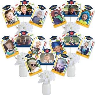 Big Dot Of Happiness Elementary Grad Kids Party Picture Centerpiece Sticks Photo Table Toppers 15 Pc