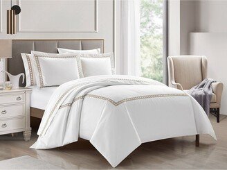 7Pc Lewina 1500 Thread Count Duvet Cover Set