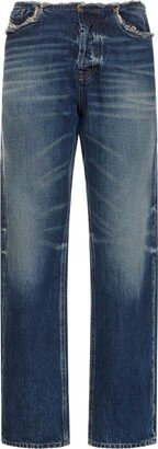 D-Aark faded denim jeans