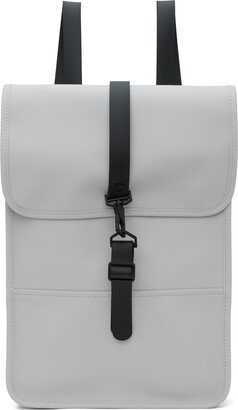 Gray Mini Backpack