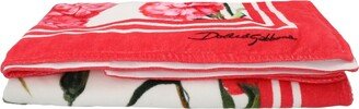 Allover Floral Printed Towel