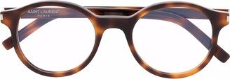 Round-Frame Glasses-BI