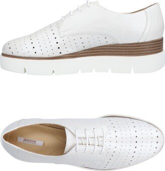 Lace-up Shoes White