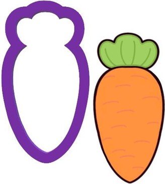 Carrot #2 Cookie Cutter - Easter Cutters Veggie Farm Clay Jewelry Food