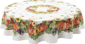 Cornucopia Harvest 70 Round Tablecloth