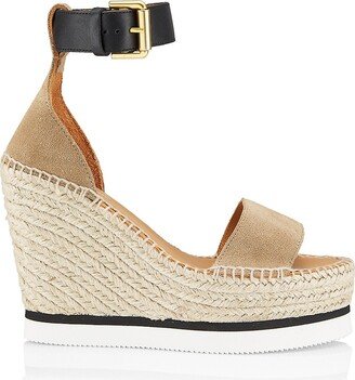 Glyn Leather Wedge Sandals