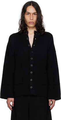 Birrot Black Round Cardigan