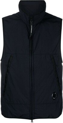 G.D.P. Lens-detail padded gilet-AA