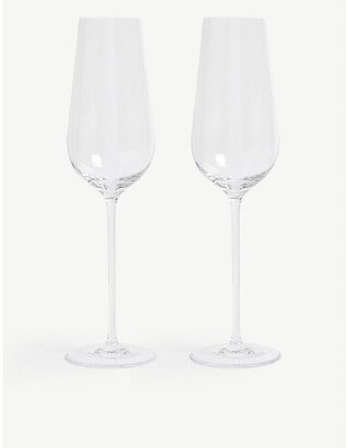 Globe Champagne Flutes set of two