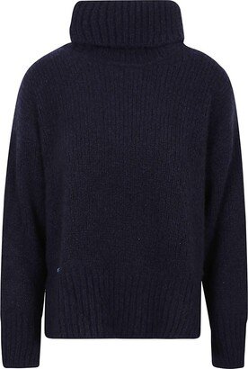Turtleneck Knitted Sweater-AC