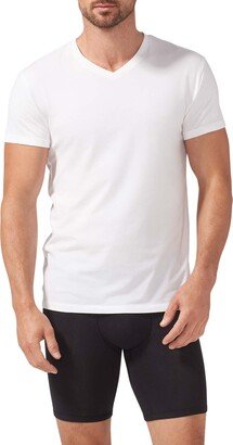 2-Pack Cool Cotton Slim Fit High V-Neck T-Shirts