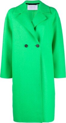 Double-Breasted Wool Coat-AZ