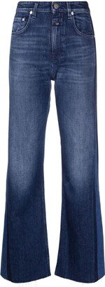 Baylin high-waisted flared jeans