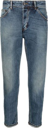 PT TORINO Mid-rise tapered jeans-AA