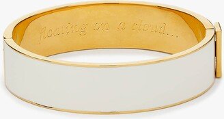 Floating On A Cloud Idiom Bangle