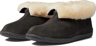 Sheepskin Ankle Boot (Charcoal) Men's Slippers