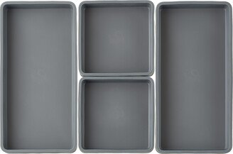 Cheat Sheets Baking Trays Charcoal Set of 4