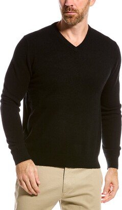 V-Neck Cashmere Sweater-AD