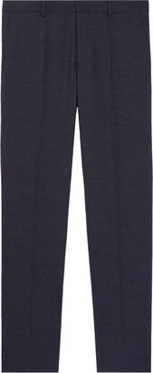 Wool-Blend Suit Trousers