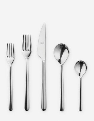 Lulu and Georgia Linea Flatware 5-Piece Set by Mepra