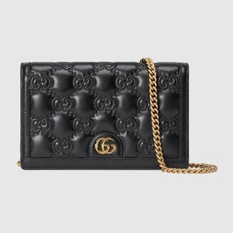 GG Matelassé chain wallet-AC