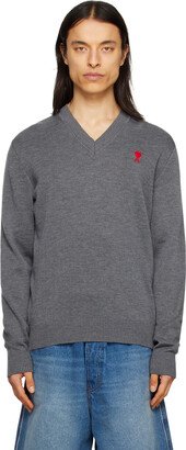 Gray Ami De Cœur Sweater-AB