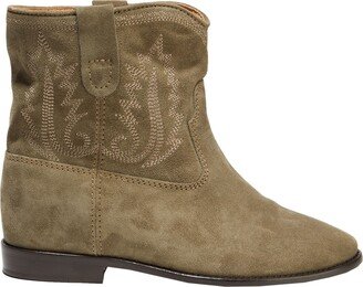 Ankle Boots Khaki