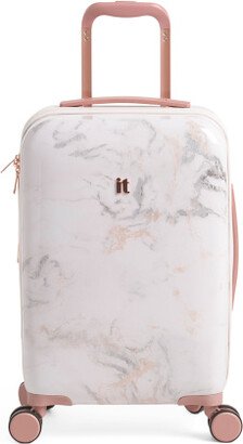 TJMAXX 18In Sheen Marble Hardside Carry-On Spinner For Women