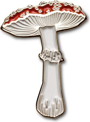 Make Heads Turn Enamel Pin Fly Agaric