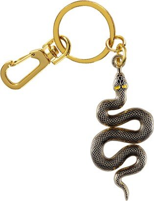 Make Heads Turn Enamel Keychain Snake