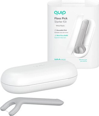 Quip Refillable Floss Pick White