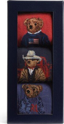 Polo Bear Socks (Pack Of 3)