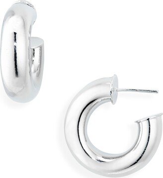 Martha Calvo Donut Huggie Hoop Earrings