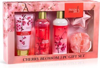 Freida and Joe Cherry Blossom Bath and Body Gift Box Set