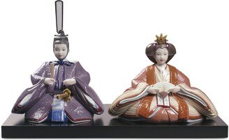 Porcelain Hina Dolls Figurine