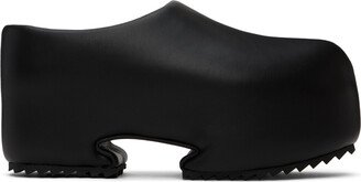 Black Pointed Clogs