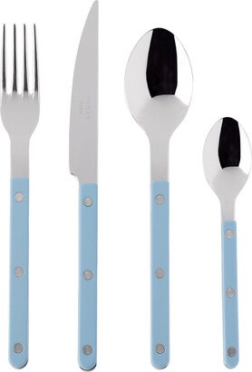 Blue Bistrot Brilliant Flatware Set, 24 pcs