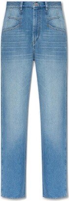 Dileskoa High-Waist Flared Jeans-AB