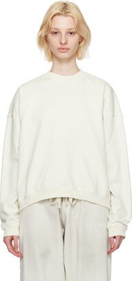 GUESS USA White Crewneck Sweatshirt