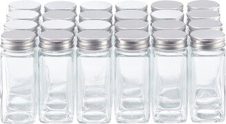 Case of 24 3 oz. Spice Jar w/ Aluminum Lid Square