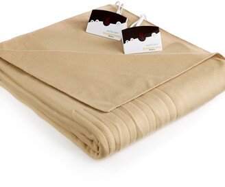 Biddeford Comfort Knit Fleece Electric Twin Blanket, Created For Macy's