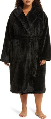 Plush Hooded Robe