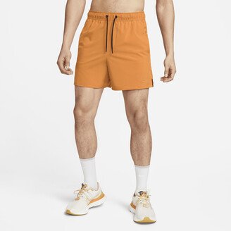 Men's Unlimited Dri-FIT 5 Unlined Versatile Shorts in Orange-AA