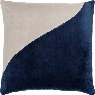 Cotton Velvet Accent Pillow