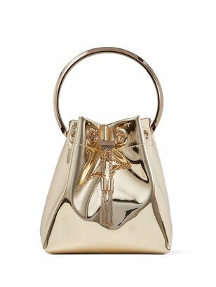 Bon Bon metallic-effect bucket bag-AA