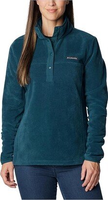 Benton Springs 12 Snap Pullover (Night Wave) Women's Long Sleeve Pullover