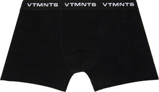 VTMNTS Black Woven Boxers