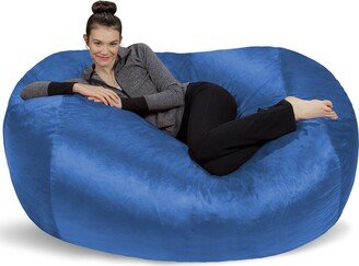 Sofa Sack - Plush Bean Bag Sofas with Super Soft Microsuede Cover - XL Memory Foam Stuffed Lounger Chairs For Kids-AA