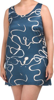 Silk Blend Washable Chemise for Women