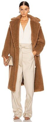 Teddy Coat in Brown,Neutral